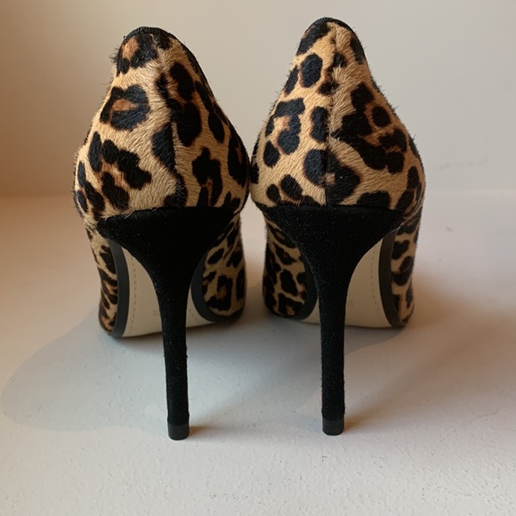 Zara | Shoes | Zara Leather Animal Print High Heels | Poshmark